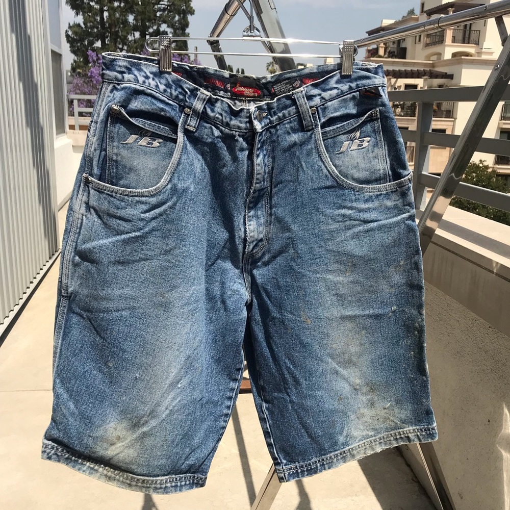 Johnny Blaze denim shorts 90’s vintage
